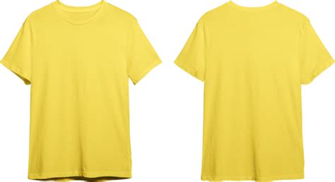 Yellow T Shirt Pngs For Free Download