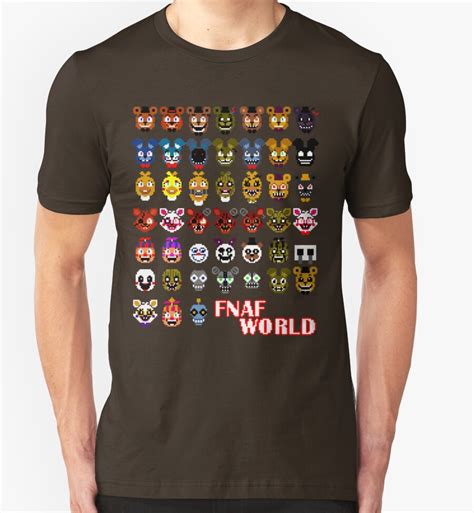 Fnaf World T Shirts And Hoodies By Foryouistellify Redbubble