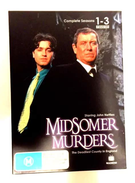 Midsomer Murders Complete Season Series 1 2 3 Dvd Box Set 1 3 Region 0