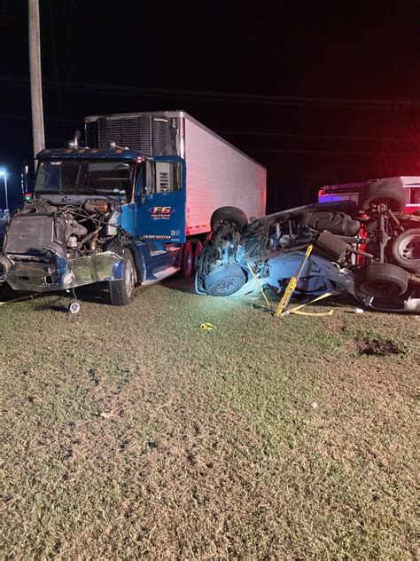 Vsp 1 Dead In 2 Vehicle Crash Involving Tractor Trailer On Eastern Shore