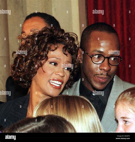 Washington, DC - October 1, 1997 -- Whitney Houston and her husband ...