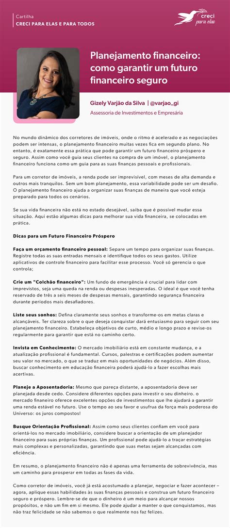 Planejamento financeiro: como garantir um futuro financeiro seguro