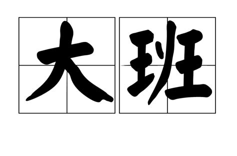 大班漢語辭彙基本信息引證解釋中文百科全書