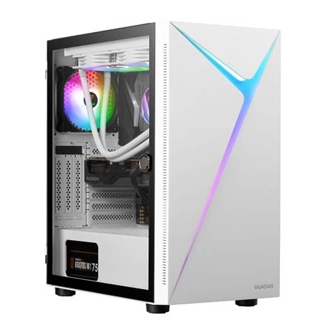 Gamdias Argus E Elite Wh Mid Tower Pc Case Game Hub