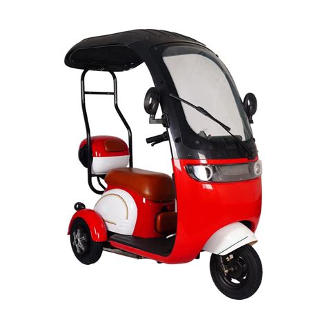 Tricycle With Shelter Rain Roof Electric Tricycle With Soft Seat Suit