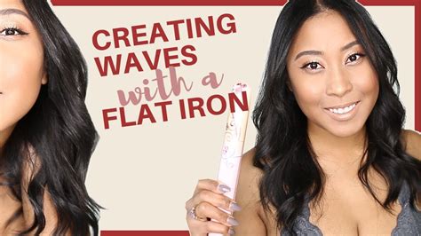 How To Get Waves With A Flat Iron Straightening And Creating Loose