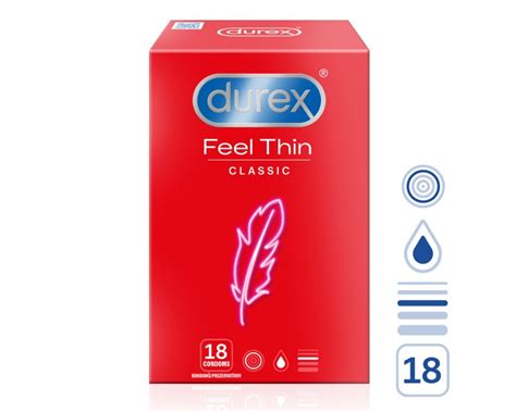 Durex Feel Thin Classic 18 Stuks Postcondooms Nl