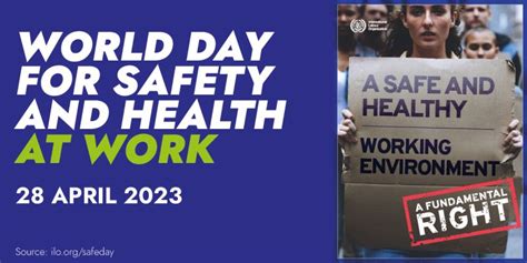 World Day For Safety And Health At Work 28 April 2023 Lyreco Intersafe