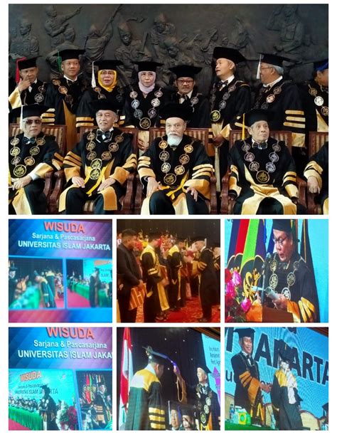 Universitas Islam Jakarta Gelar Wisuda Sarjana Magister Dan Doktor