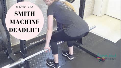 How To Smith Machine Deadlift Youtube