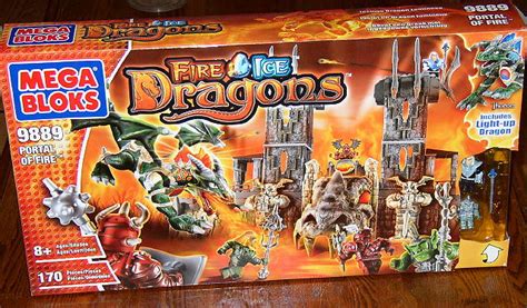 Mega Bloks Fire/Ice Dragons: Portal of Fire (9889) | www.toysonfire.ca