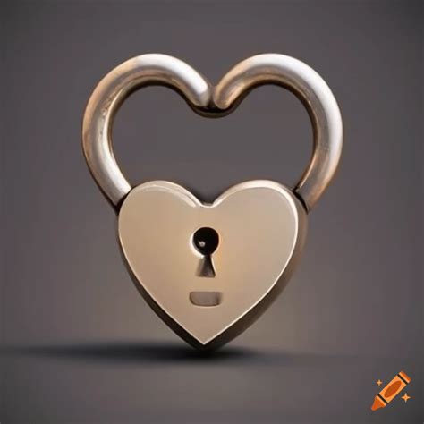 Heart Shaped Padlock On Craiyon