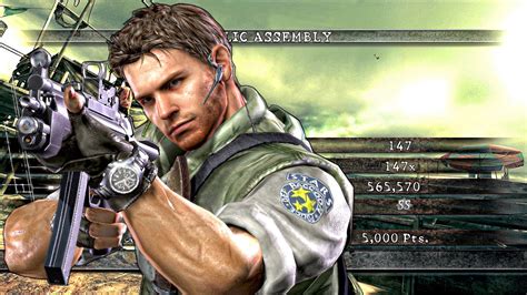 Resident Evil Mercenaries United Chris Redfield S T A R S