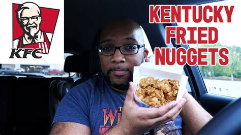 New Kentucky Fried Chicken Nuggets Fast Food Review Youtube