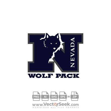 Nevada Wolf Pack Logo Vector - (.Ai .PNG .SVG .EPS Free Download)