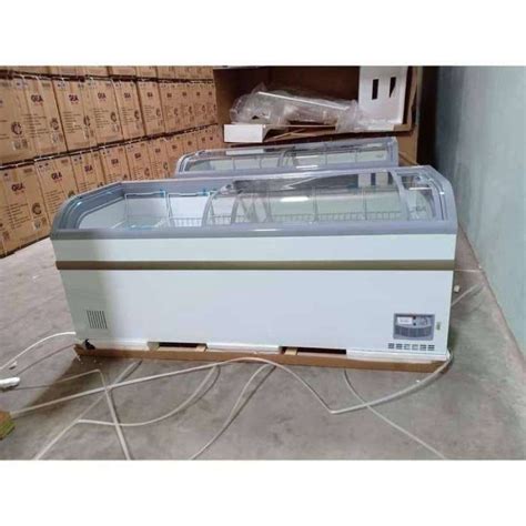 Jual Gea Sd Sliding Curved Glass Freezer Liter Sd Freezer