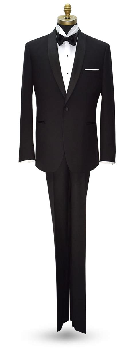 Shawl Collar Black Tuxedo Slim Fit Or Modern Fit Tux Shop Tuxedo