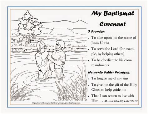 Lds Baptismal Covenants