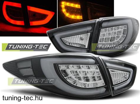 Hátsó lámpák HYUNDAI IX35 09 BLACK LED Tuning Tec Hátsó Lámpa