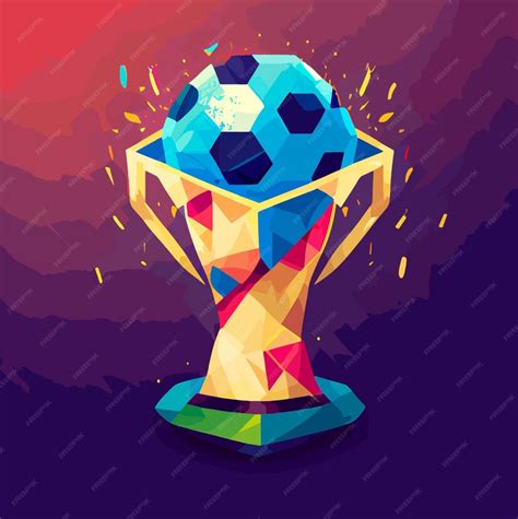 Premium Vector | WORLD CUP TROPHY ILLUSTRATION