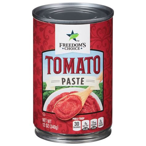 Freedoms Choice Tomato Paste 12 Oz