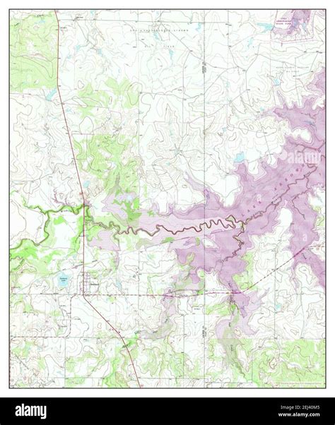 Scotland Texas Map 1963 1 24000 United States Of America By