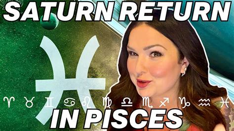 Saturn Return In Pisces 2023 All 12 Signs YouTube