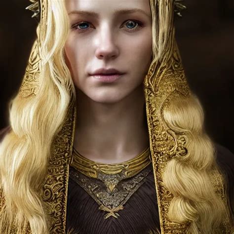 The Elder Scrolls Vi Regal Blonde High Elf Royalty Stable Diffusion