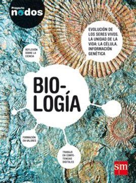 Libro Biología Evolución de los seres vivos nodos la unidad de la