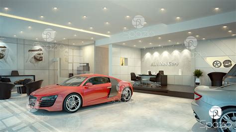 Car showroom - Spazio Interior - Dubai