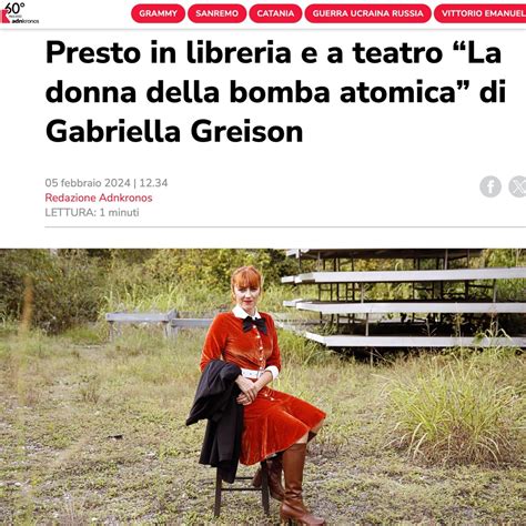 Lancio Dellagenzia Adnkronos E Prima Intervista Per Luscita Del Mio