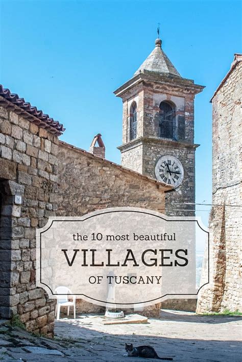 Tuscany Has Many Beautiful Tiny Villages That Deserve To Be Visited