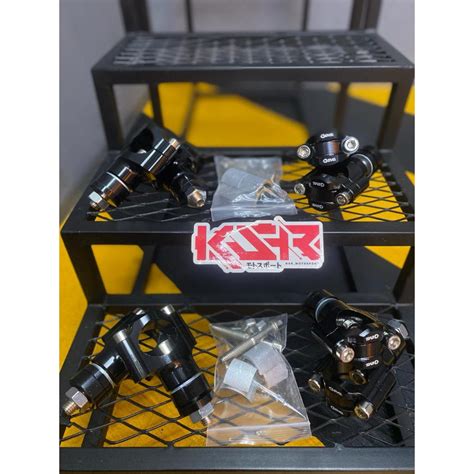 Jual Raiser Dudukan Stang Klx Standar Merek Evs Universal Black