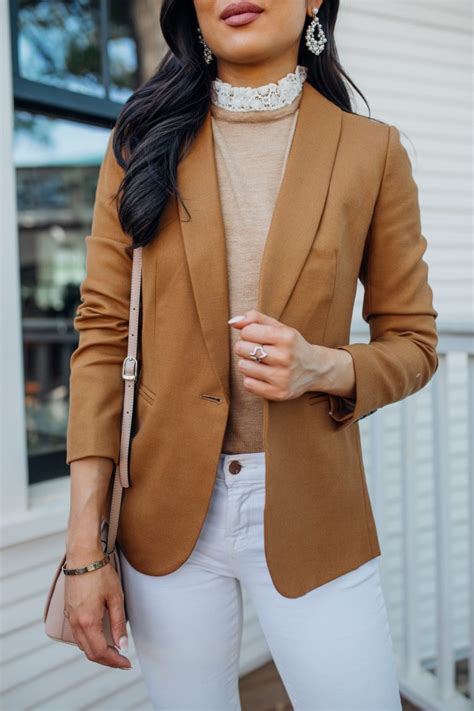 Casual Brown Blazer Outfit What To Look For When Buying A Blazer