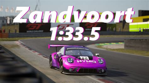 Zandvoort Hotlap SETUP 1 33 5 Porsche 991II GT3 R Assetto Corsa