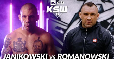 XTB KSW 89 Tomasz Romanowski vs Damian Janikowski zapowiedź walki