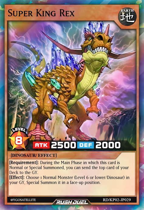 Rush Duel Super King Rex En Ryugioh