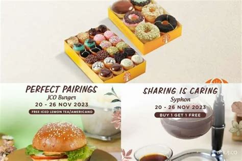 Promo J Co Mingguan November Donat Jpops Rp