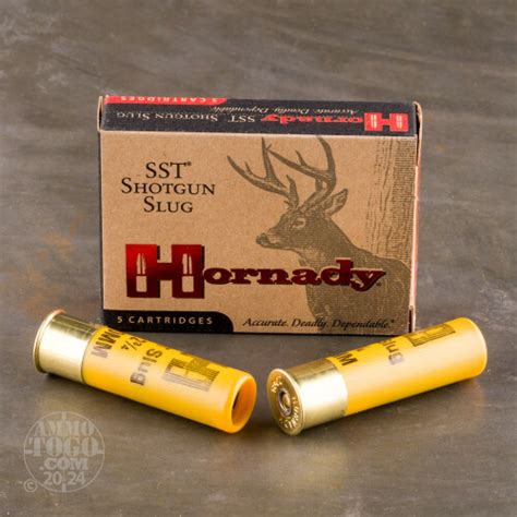 Gauge Sabot Slug Ammo For Sale By Hornady Rounds