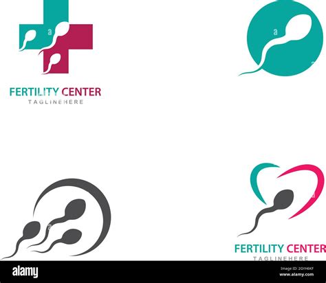 Fertility Sperm Logo Vector Template Stock Vector Image Art Alamy