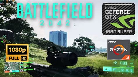 BATTLEFIELD 2042 OPEN BETA Multiplayer Gameplay Nvidia GTX 1660