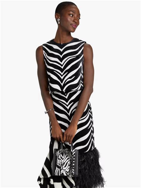 Bold Zebra Jacquard Shell Kate Spade New York Kate Spade New York