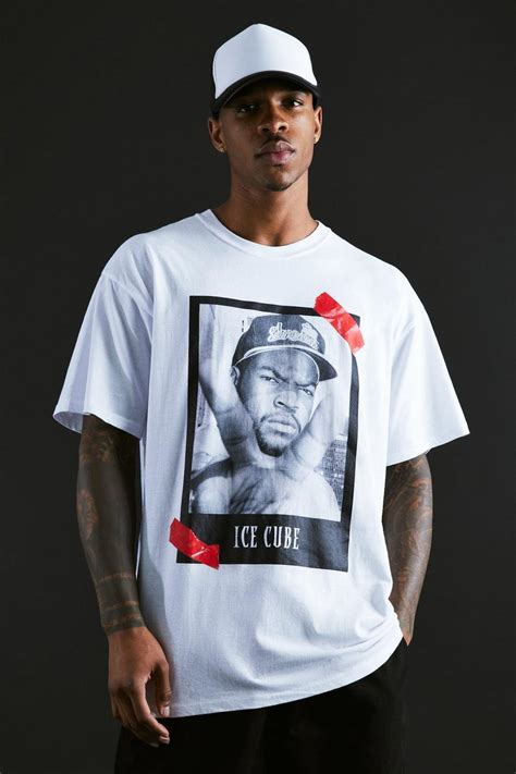 Oversized Ice Cube License T Shirt Boohoo Uk