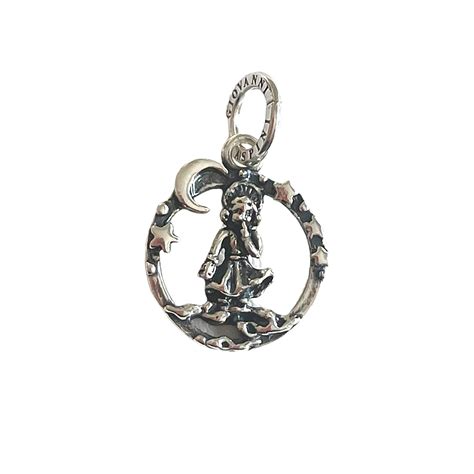 Ciondolo Charms Medaglia Cherubino Argento Patricia Papenberg Jewelry