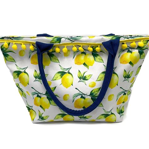 Borsa Mare Limoni Magic Mare Costumi Da Bagno E Abbigliamento Mare