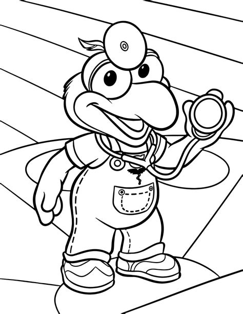 Muppet Halloween Coloring Pages