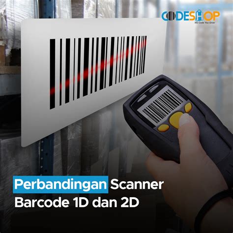 Perbandingan Scanner Barcode 1D Dan 2D Toko Alat Kasir Barcode