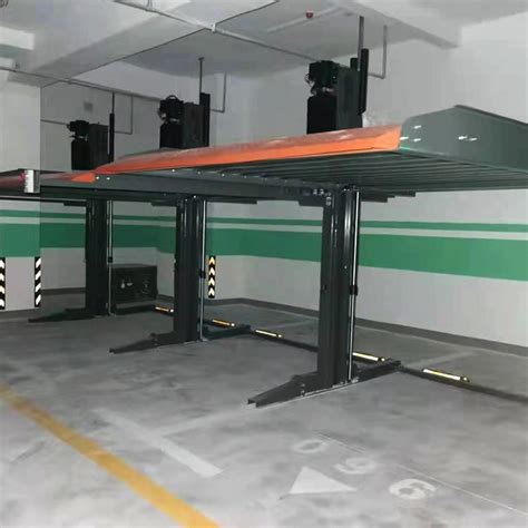 Low Cost Space Saving Vertical Car Parking System 2700kg Two Post Car