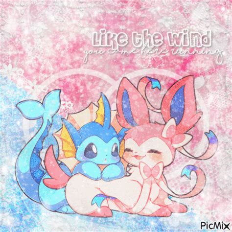 Sylveon And Vaporeon Free Animated  Picmix