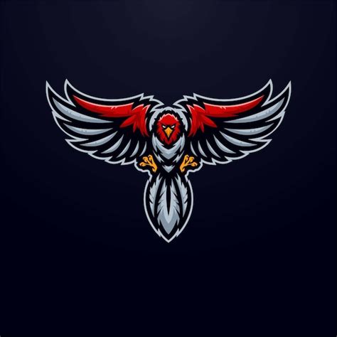 Premium Vector Eagle Masscot Logo Esport Illustration Premium Vector